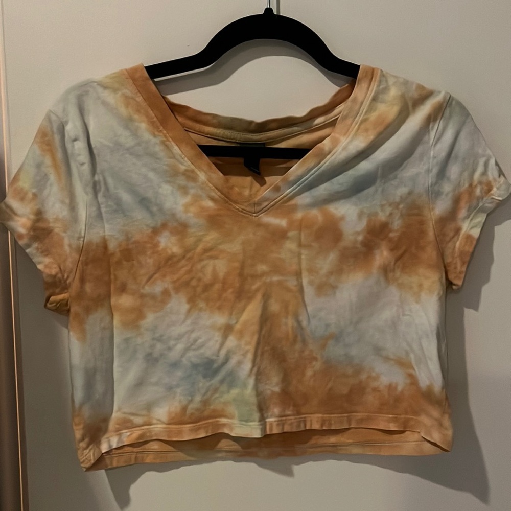 Wild Fable Tie Die Top